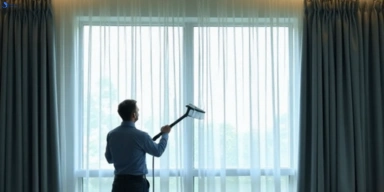 Commercial curtain stain removal service arthurs-creek-vic hotels offices restaurants